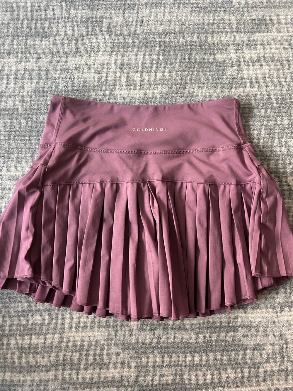 Berry Gold Hinge Skirt - Picture 2 of 2